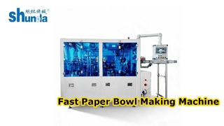 Production rapide de machine servo de cuvette de papier 110 PCs/min