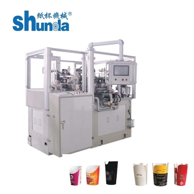 Automatic Disposable Paper Food Container Making Machine 70-80 Pcs/Min