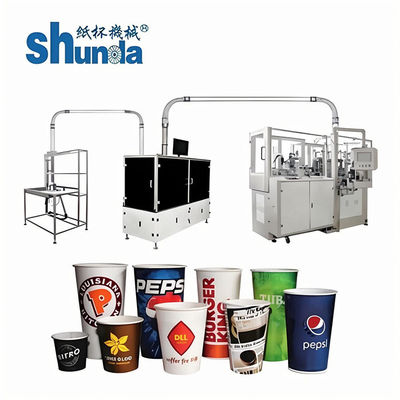 Qualité Machine automatique à tasse à papier à grande vitesse de nouvelle génération usine