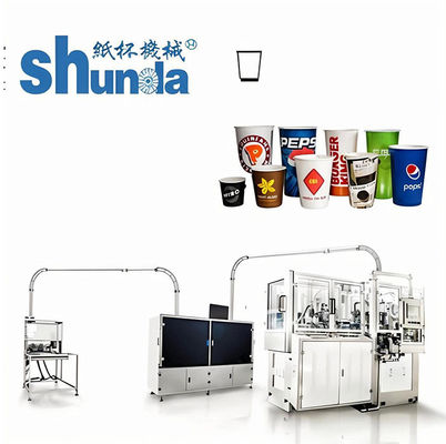 Qualité Tasse de papier automatique environnementale d'air chaud formant la machine avec double Turnplate usine