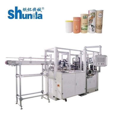 Tube moyen complètement automatique de papier de vitesse formant la machine pour la petite boîte de tissu de voyage avec le système pneumatique ultrasonique et chaud