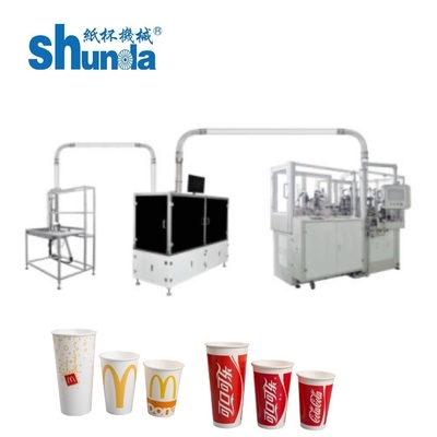 Machine automatique d'étanchéité de tasse à café jetable pour usine de production de tasses en papier