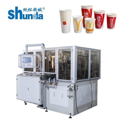 Machine de fabrication de tasses de thé en papier scellant par ultrasons avec contrôle PLC Mitsubishi