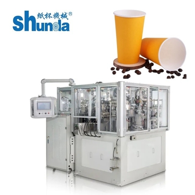 Tasse de papier automatique formant la machine, crème glacée/tasse de papier de café faisant l'usine