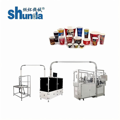 Machine automatique de tasse de papier, meilleure tasse de papier de qualité d'akr formant la machine 2-32oz chaude et boissons de froid