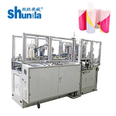 Mur droit intelligent automatique autour du conteneur de papier de tube formant faisant la machine avec le système pneumatique chaud